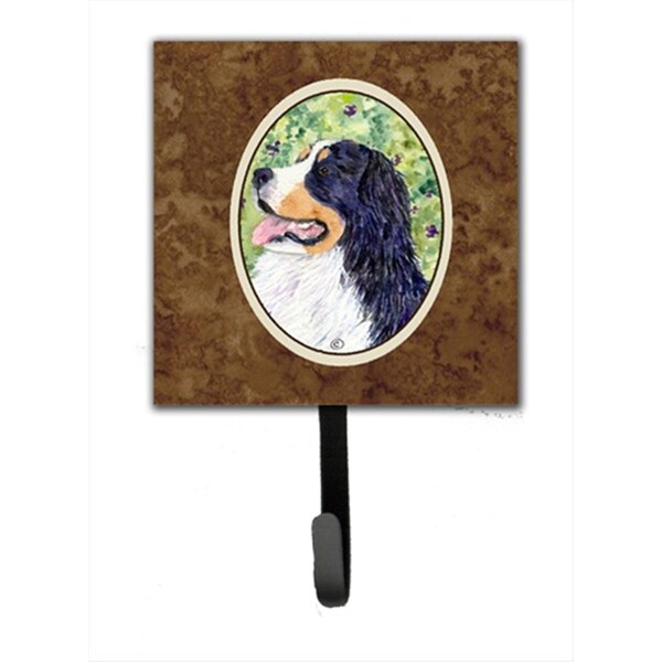 Jensendistributionservices 4.25 x 6 in. Bernese Mountain Dog Leash Or Key Hook - MI1712421