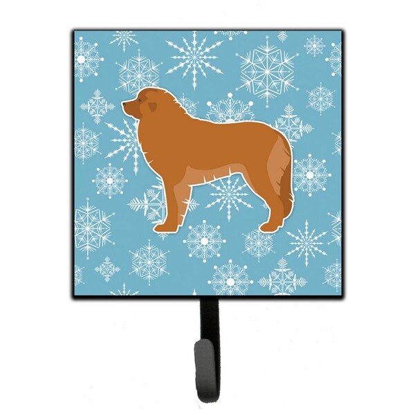 Carolines Treasures Winter Snowflake Leonberger Leash or Key Holder - BB3558SH4
