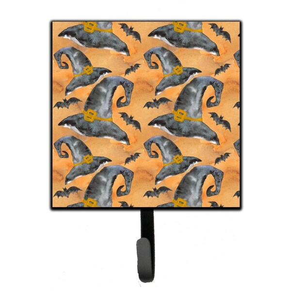 Jensendistributionservices Watecolor Halloween Witches Hat Leash or Key Holder, 4.25 x 1 x 7 in. - MI1711729