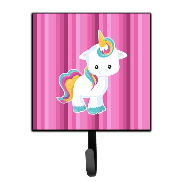 Jensendistributionservices Pink Stripes Unicorn Leash or Key Holder - MI1721248