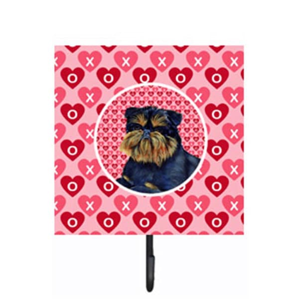 Jensendistributionservices Brussels Griffon Valentines Love And Hearts Leash Or Key Holder - MI1656387