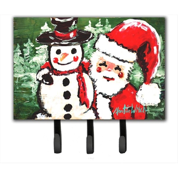 Micasa Friends Snowman And Santa Claus Leash Or Key Holder - MI631571