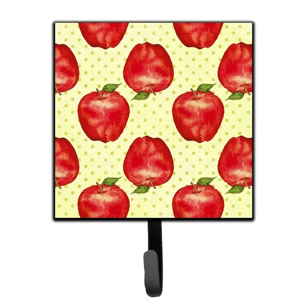 Micasa Watercolor Apples & Polkadots Leash or Key Holder4.25 x 1 x 7 in. - MI712814