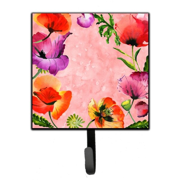 Jensendistributionservices Poppy Flowers Leash or Key Holder - MI1719170