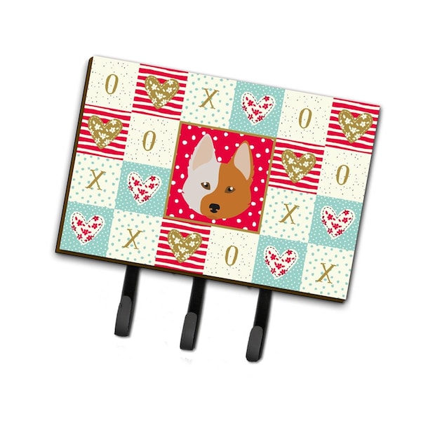 Carolines Treasures 6 x 2 x 9 in. Nordic Spitz Love Leash or Key Holder - CK5222TH68