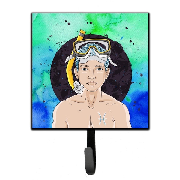 Carolines Treasures Pisces Zodiac Sign Leash or Key Holder - BB7316SH4