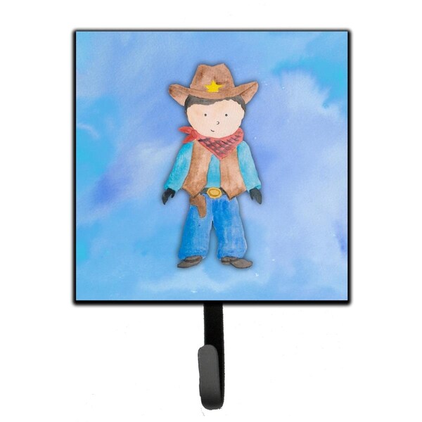 Jensendistributionservices Cowboy Watercolor Leash or Key Holder - MI1715140