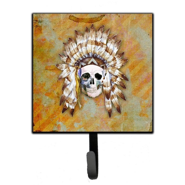 Carolines Treasures Day of the Dead Indian Skull Leash or Key Holder - BB5121SH4