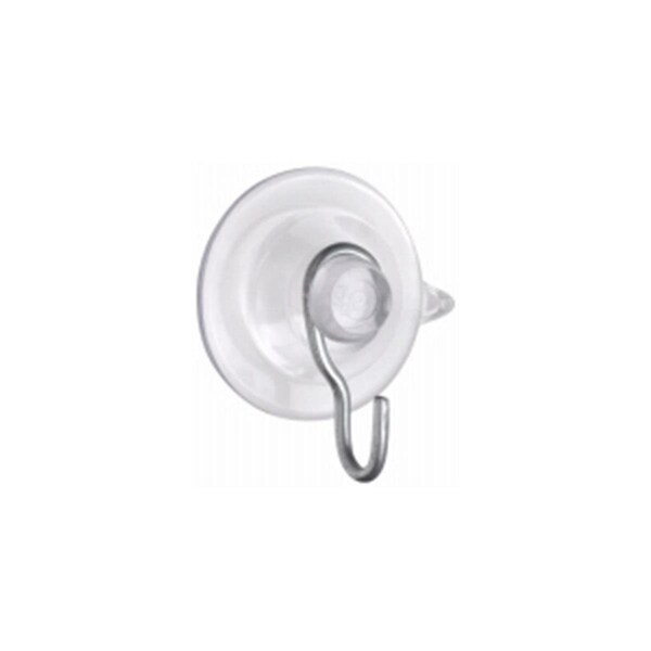Hillman Group 54402 Suction Cup Hook, Medium Pack Of 6 - 4393211