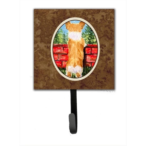 Jensendistributionservices 4.25 x 6 in. Corgi Leash Or Key Hook - MI1656082