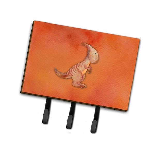 Carolines Treasures Parasaurolophus Watercolor Leash or Key Holder - BB7400TH68