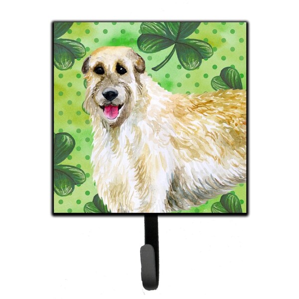 Jensendistributionservices Irish Wolfhound St Patricks Leash or Key Holder - MI1654872