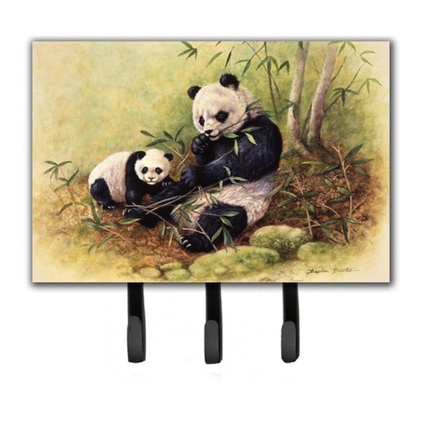 Jensendistributionservices Panda Bears by Daphne Baxter Leash or Key Holder - MI1720027