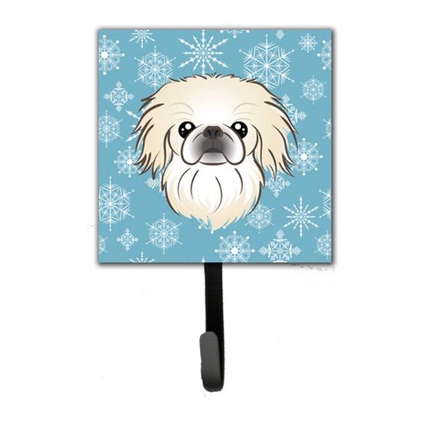 Jensendistributionservices Snowflake Pekingese Leash & Key Holder - MI2088673