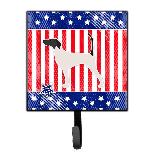 Micasa USA Patriotic English Pointer Leash or Key Holder - MI221793