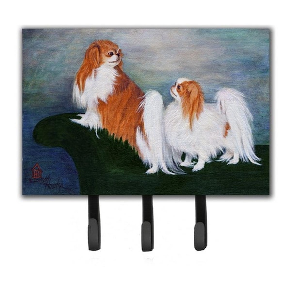 Jensendistributionservices Japanese Chin Standing On My Tail Leash & Key Holder - MI1721032