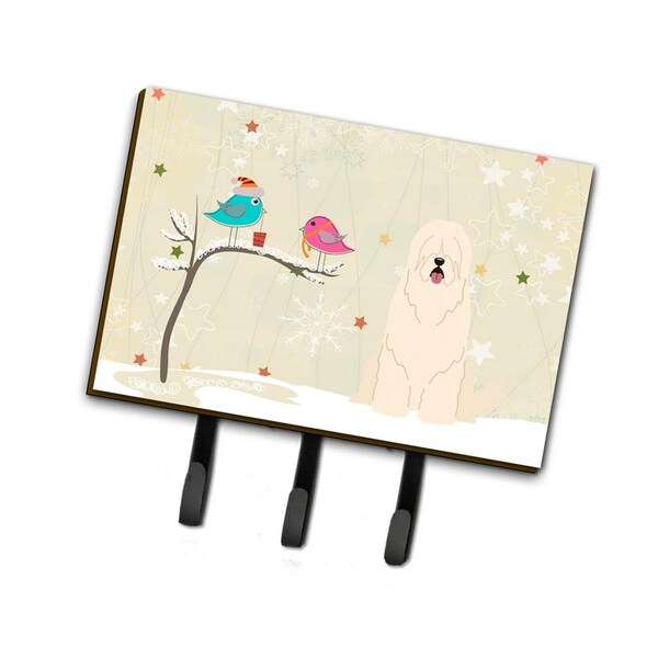 Jensendistributionservices Christmas Presents Between Friends South Russian Sheepdog Leash or Key Holder - MI1711645