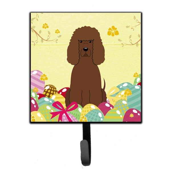 Jensendistributionservices Easter Eggs Irish Water Spaniel Leash or Key Holder - MI1709740