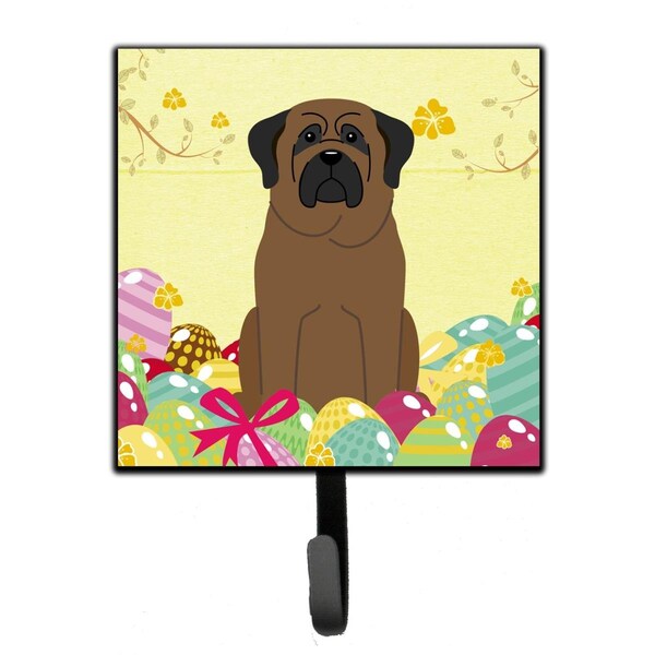 Jensendistributionservices Easter Eggs Bullmastiff Leash or Key Holder - MI1719269
