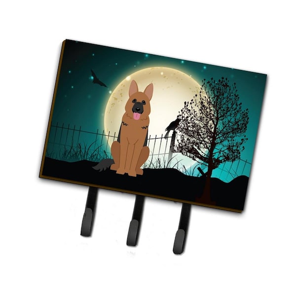 Jensendistributionservices Halloween Scary German Shepherd Leash or Key Holder - MI1711046