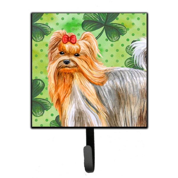 Jensendistributionservices Yorkshire Terrier St Patricks Leash or Key Holder - MI1657213