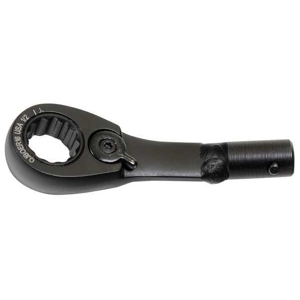 Cdi CDI Torque Head, 12 pt Ratchet, J, 7/16" - TCQJBOER14