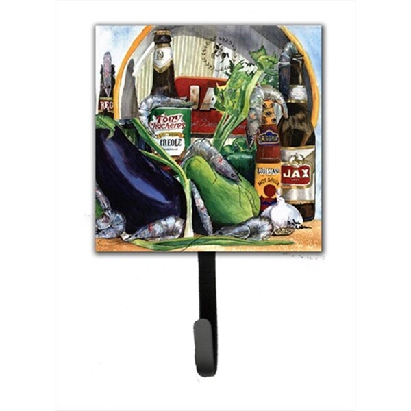 Jensendistributionservices Eggplant And New Orleans Beers Leash Holder Or Key Hook - MI1706731