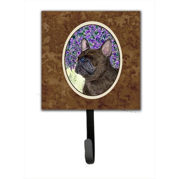 Jensendistributionservices 4.25 x 6 in. French Bulldog Leash Or Key Hook - MI1713236