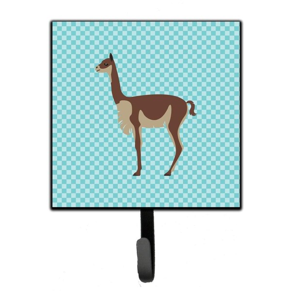 Jensendistributionservices Vicugna or Vicuna Blue Check Leash or Key Holder - MI1654831
