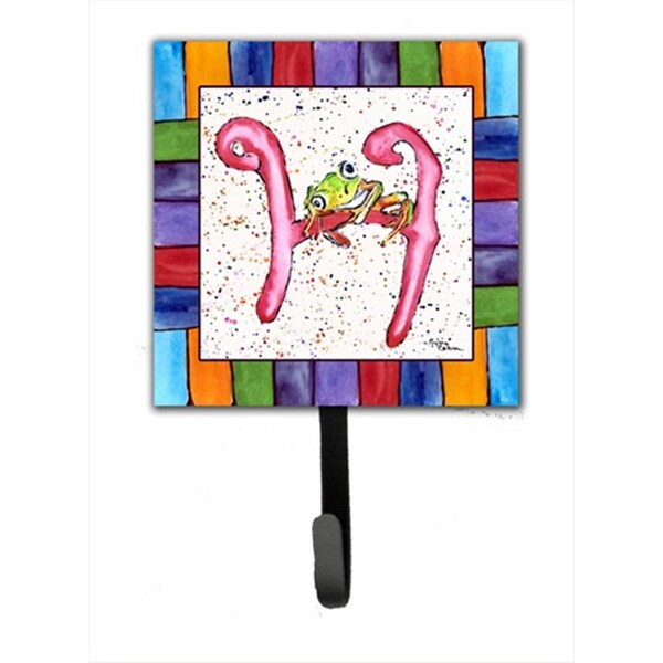 Carolines Treasures Beach and Seafood Leash Holder Or Key Hook - 8431-HSH4