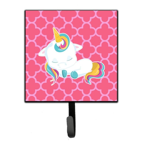 Jensendistributionservices Quatrafoil Pink Unicorn Leash or Key Holder - MI1714010