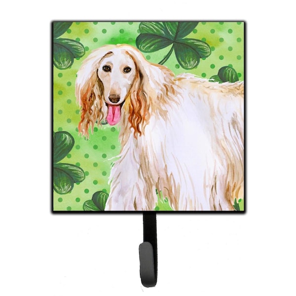 Jensendistributionservices Afghan Hound St Patricks Leash or Key Holder - MI1654873
