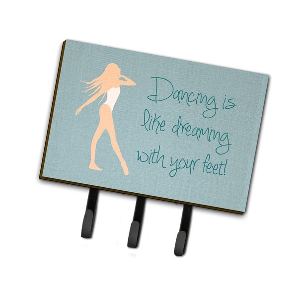 Carolines Treasures Dancing is Like Dreaming Leash or Key Holder - BB5379TH68