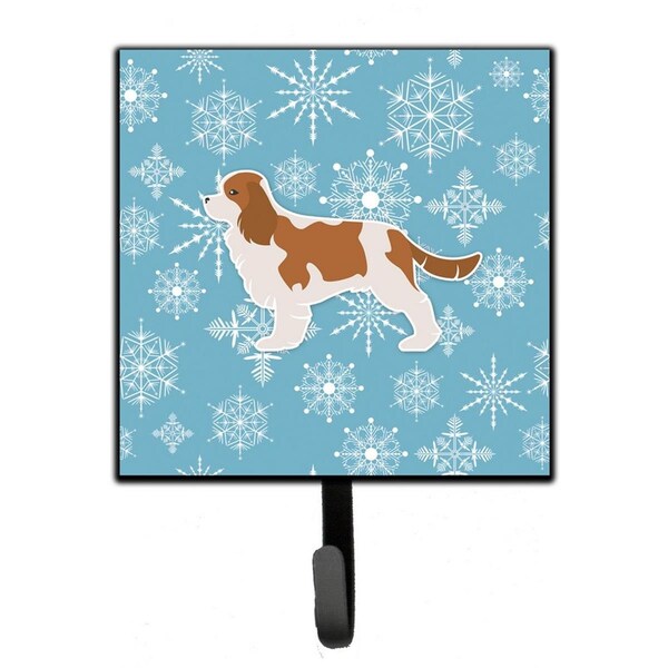 Jensendistributionservices Winter Snowflake Cavalier King Charles Spaniel Leash or Key Holder - MI2100745