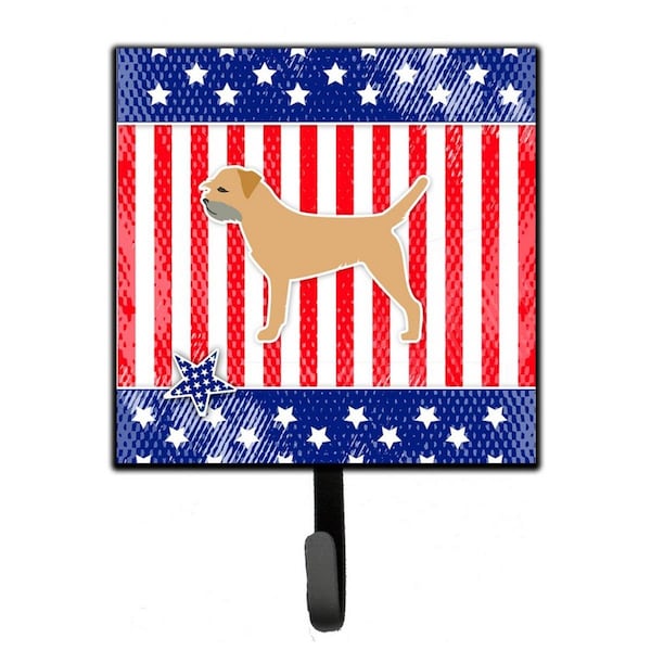 Carolines Treasures USA Patriotic Border Terrier Leash or Key Holder - BB3289SH4