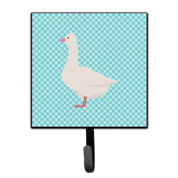 Jensendistributionservices Roman Goose Blue Check Leash or Key Holder - MI1717090