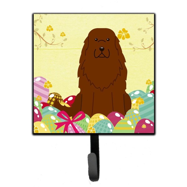 Jensendistributionservices Easter Eggs Caucasian Shepherd Dog Leash or Key Holder - MI1656070