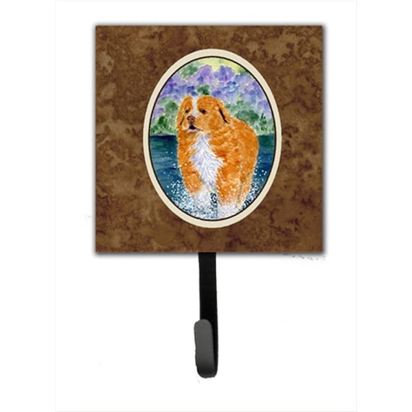 Jensendistributionservices 4.25 x 6 in. Nova Scotia Duck Toller Leash Or Key Hook - MI1655863