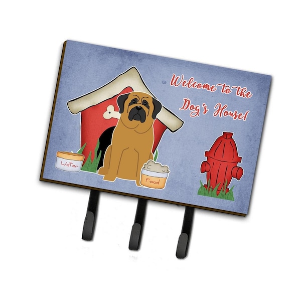 Carolines Treasures Dog House Collection Mastiff Leash or Key Holder - BB2772TH68