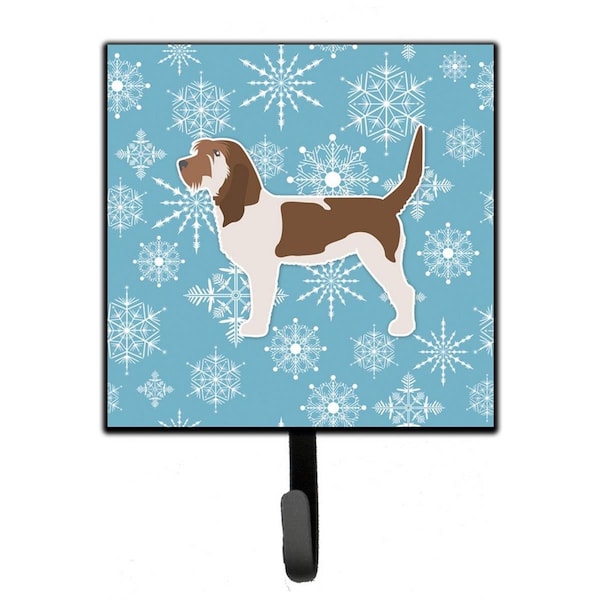 Carolines Treasures Winter Snowflake Grand Basset Griffon Vendeen Leash or Key Holder - BB3490SH4