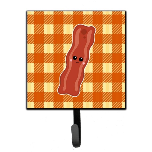 Carolines Treasures Bacon Face Leash or Key Holder - BB7043SH4