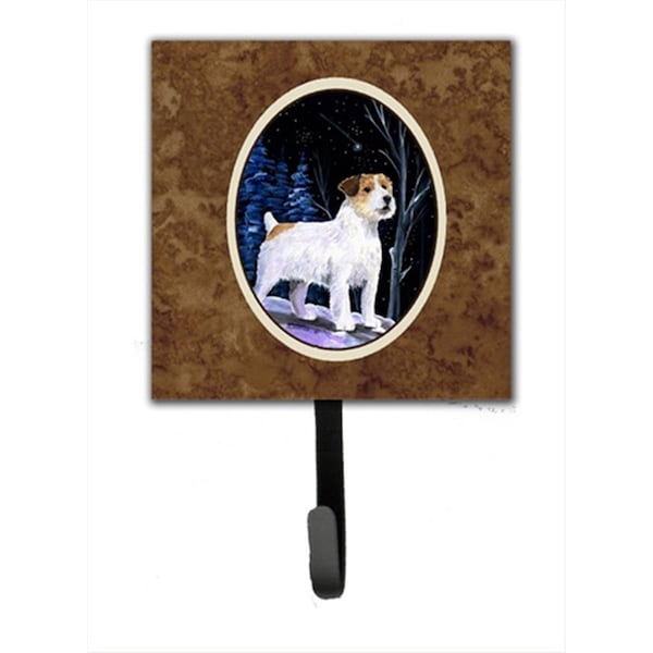 Jensendistributionservices Starry Night Jack Russell Terrier Leash Holder Or Key Hook - MI1713113