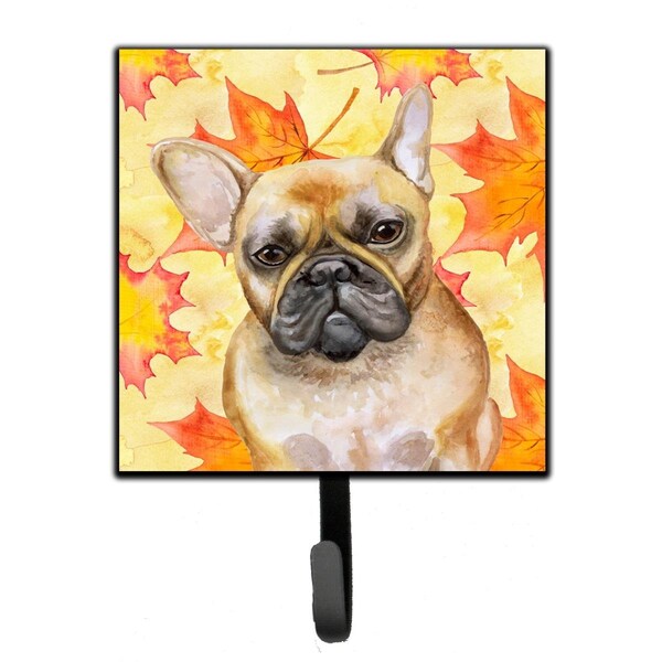 Jensendistributionservices French Bulldog Fall Leash or Key Holder - MI1657510