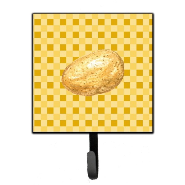 Carolines Treasures Potato on Basketweave Leash or Key Holder - BB7208SH4