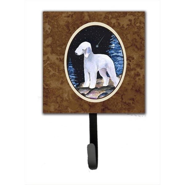 Jensendistributionservices Starry Night Bedlington Terrier Leash Holder Or Key Hook - MI2087487