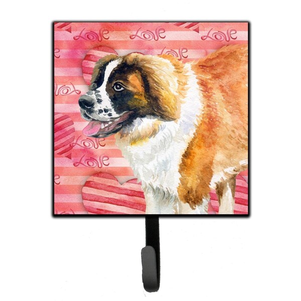 Jensendistributionservices Saint Bernard Love Leash or Key Holder - MI1710138