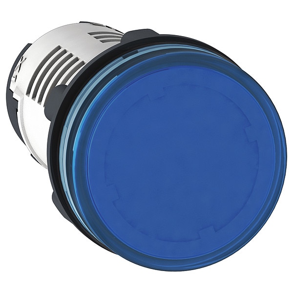 Schneider Electric Luz piloto, 230 a 240VAC, Azul, Lámpara LED - XB7EV06MP