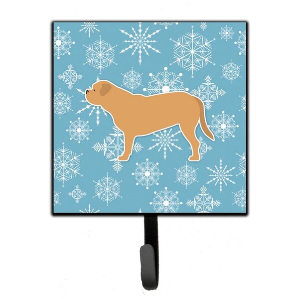 Micasa Winter Snowflake Dogue de Bordeaux Leash or Key Holder - MI227565