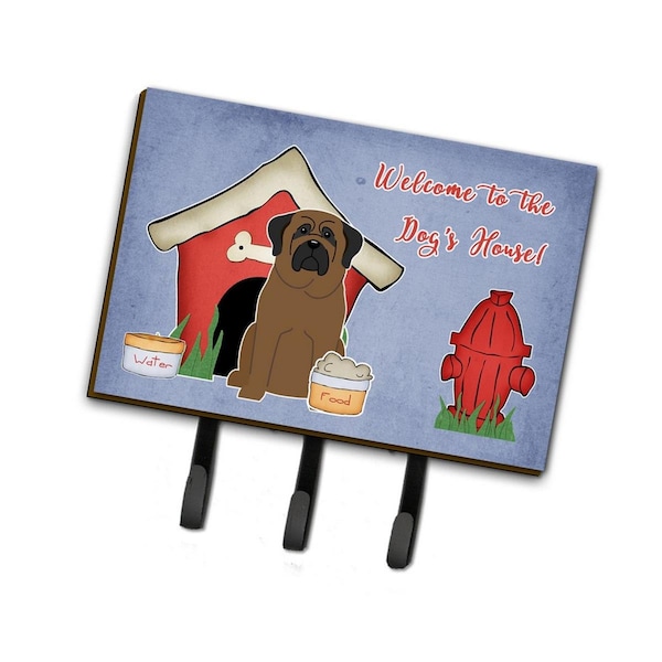 Jensendistributionservices Dog House Collection Bullmastiff Leash or Key Holder - MI1705028