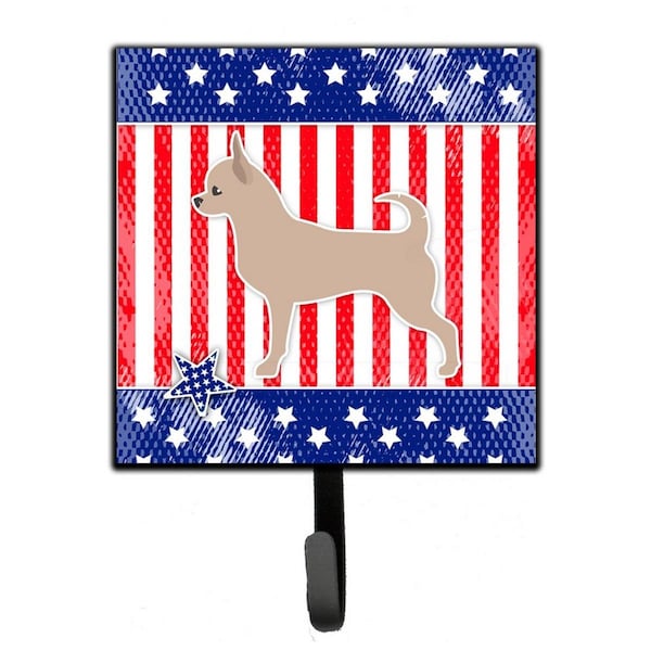 Jensendistributionservices USA Patriotic Chihuahua Leash or Key Holder - MI2087090